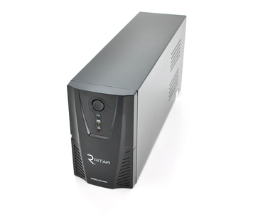 ИБП Ritar RTP850L-UX-IEC (510W) Proxima-L, LED, AVR, 3st, USB, 4xIEC-320 C14, 145-290Vac, 1x12V9Ah, plastik
