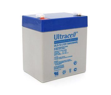 Акумуляторна батарея Ultracell UL5-12 AGM 12 V 5 Ah (90 x 70 x 101) White Q10/420