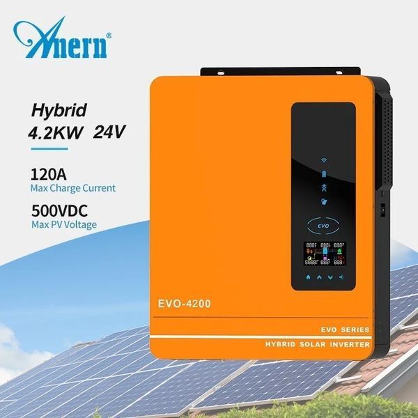Гибридный инвертор Anern AN-SCI-EVO-4200 (WI-FI), 24 В, 4200 Вт