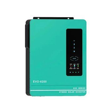 Комплект гибридный инвертор Anern AN-SCI-EVO-6200 + ДВА LiFePO4 аккумулятора Anern Lithium Battery 24V100AH