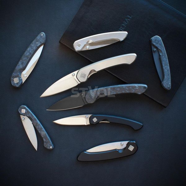 Нож Ocaso "Seaton", Large, Carbon Fiber, Black