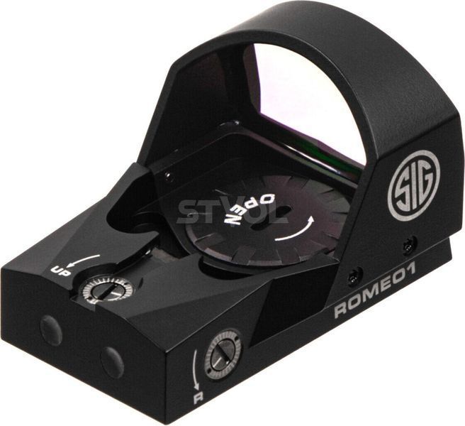 Прибор коллиматорный Sig Optics ROMEO1 REFLEX SIGHT, 1x30MM, 3MOA RED DOT, 1.0 MOA ADJ
