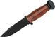 Ніж Ka-Bar Mark I, чорний, набірна шкір. ручка, шкіряний чохол HR2225 фото