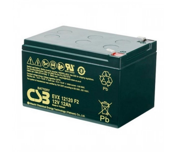 Акумуляторна батарея CSB EVX12120, 12 V 12 Ah (151х98х94(100) мм, Q6