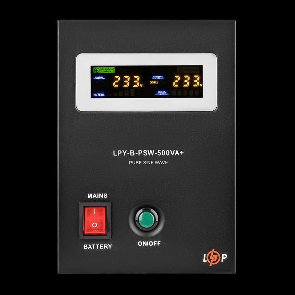 Комплект резервного питания для котла LP (LogicPower) ИБП + мультигелевая батарея (UPS B500VA + АКБ MG 780Wh)