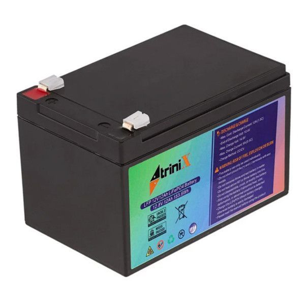 Аккумуляторная батарея Trinix LFP 12V12Ah (LiFePo4) литий железо-фосфатная