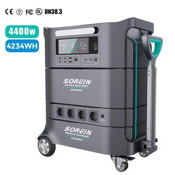Портативна зарядна станція Sorein A4 4400Вт