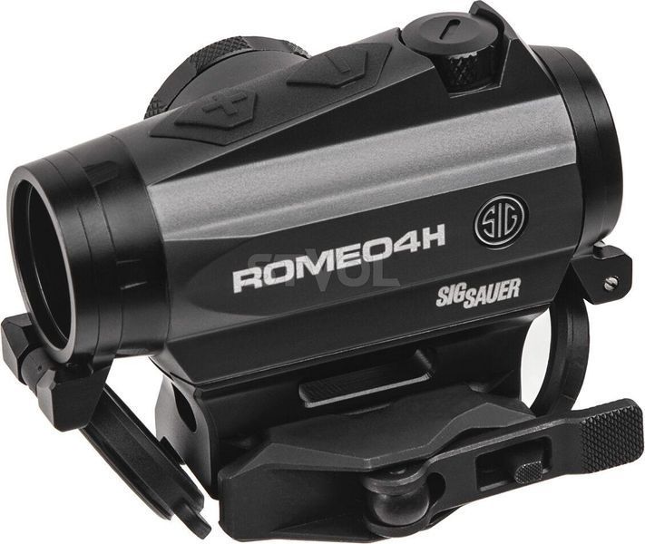 Прибор коллиматорный SIG Optics ROMEO 4H, BALLISTIC CIRCLE DOT, 0.5 MOA ADJ, GRAPHITE