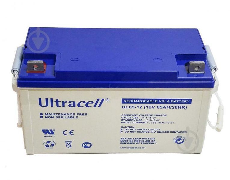 Батарея акумуляторная ultracell uc65-12