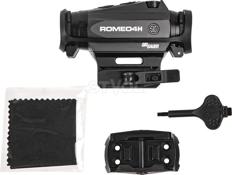Прибор коллиматорный SIG Optics ROMEO 4H, BALLISTIC CIRCLE DOT, 0.5 MOA ADJ, GRAPHITE