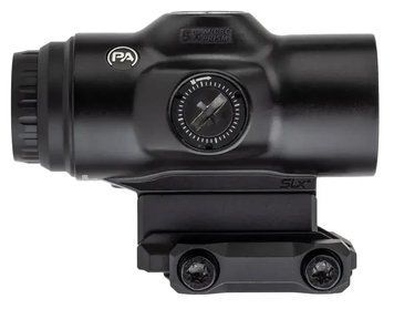 Прилад призматичний Primary Arms SLx 5X Micro Prism сітка ACSS Aurora MIL Meter. Black