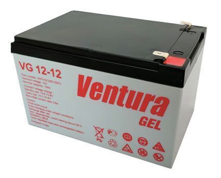 Аккумуляторная батарея 12В/12Ач Ventura VG GEL 12-12