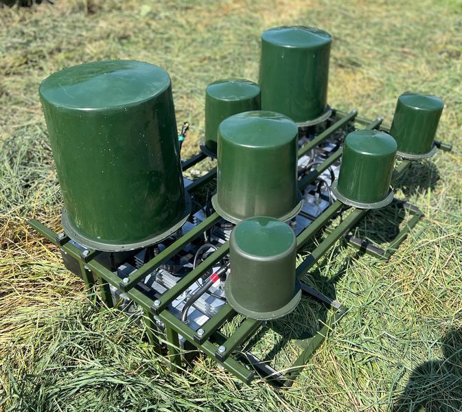 Купольный РЭБ на авто на 5 диапазонов (719-1050Мгц; 2400Мгц; 5800Мгц)