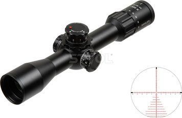 Приціл оптичний KAHLES K328i DLR CCW 3.5-28x50 (36 мм) illum. Skmr4+ w-left FFP