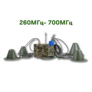 Купольний РЕБ &laquo;Фортеця&raquo; на авто на 4 діапазони (260МГц-700МГц)