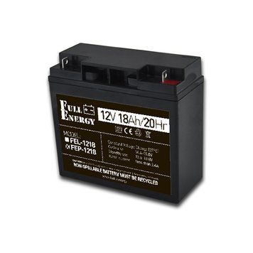 Акумулятор 12В 18А&middot;год для ДБЖ Full Energy FEP-1218