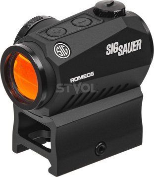 Прибор коллиматорный SIG Optics ROMEO 5,1x20MM, 2 MOA RED DOT, 0.5 MOA ADJ, M1913, BLACK