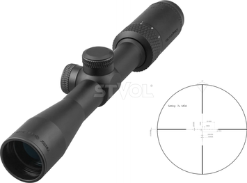 Приціл оптичний Vector Optics Matiz 2-7x32 MOA 1" SFP