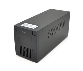 ИБП Qoltec QLT2000 (1200W) LCD, AVR, USB, 3st, 2xSCHUKO socket, 2x12V9Ah, metal Case Q1
