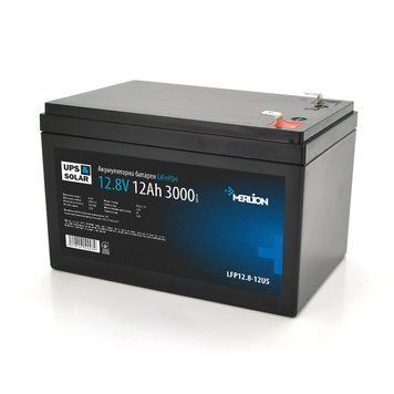 Литий-железо-фосфатный аккумулятор Merlion LiFePO4 12.8V 12AH (4S2P/BMS-15A), (151x98x95) for UPS, 3000 циклов