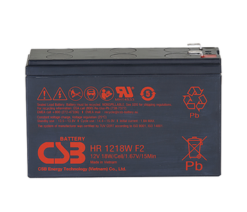 Акумуляторна батарея CSB HR1218WF2 12 V 18 W (151х51х94мм)
