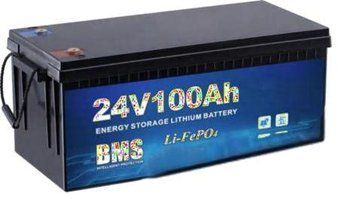 Литий-железо-фосфатный аккумулятор 24V100Ah Sorein Lithium Battery LiFePO4 24100