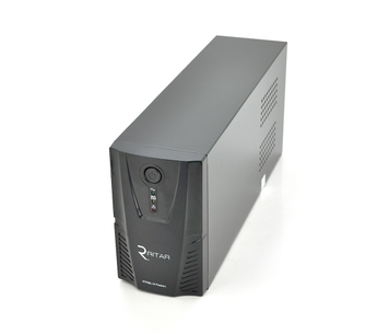 ИБП Ritar RTP600L-UX-IEC (360W) Proxima-L, LED, AVR, 3st, USB, 4xIEC-320 C14, 145-290Vac, 1x12V7Ah, plastik