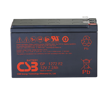 Акумуляторна батарея CSB EVX1272, 12 V 7,2 Ah (151х65х100 мм) 2,5 кг Q10
