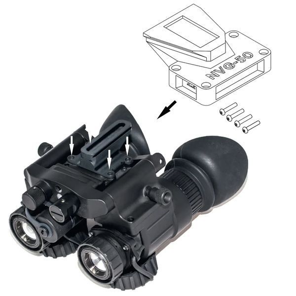 Адаптер Archer NVGA-15 на dovetail &mdash; Udapt