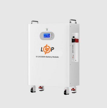 Акумулятор LP LiFePO4 51,2V &mdash; 230 Ah (11776Wh) (Smart BMS 200A) з LCD AB RS485/CAN
