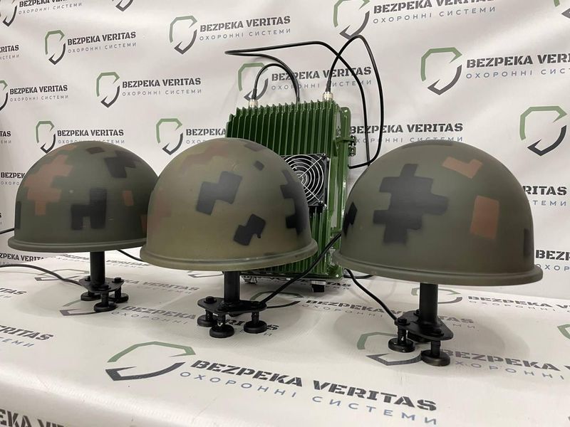 Клеверная антенна &laquo;Грибок&raquo; для РЭБ на магнитах (520-650Мгц)