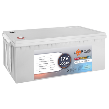 Акумулятор гелевий LPN-GL 12 V &mdash; 200 Ah
