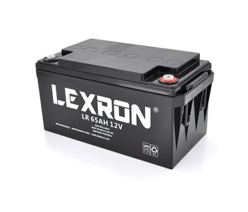 Акумуляторна батарея Lexron LR-12-65 12 V 65 Ah (348 x 167 x 178) 21kg