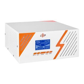 ДБЖ з правильною синусоїдою 12V LPM-PSW-1500VA (1050 Вт) White