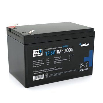 Литий-железо-фосфатный аккумулятор Merlion LiFePO4 12.8V 10AH (4S3P/BMS-10A), (151x99x99) for UPS, 3000 циклов