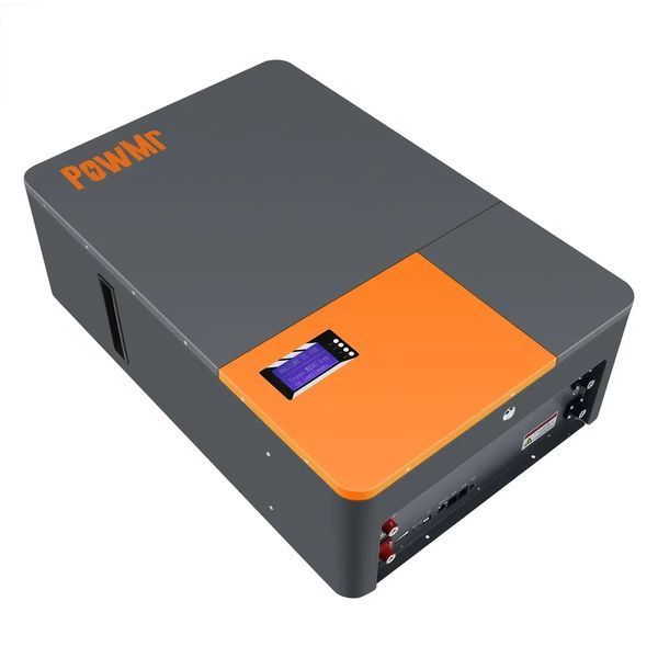 Комплект гибридный инвертор PowMr 6200W 48V POW-HVM6.2H-48V-N + Аккумулятор LiFePO4 POW-LIO48100-16S