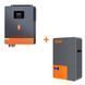 Комплект гибридный инвертор PowMr 6200W 48V POW-HVM6.2H-48V-N + Аккумулятор LiFePO4 POW-LIO48100-16S BV-001482 фото