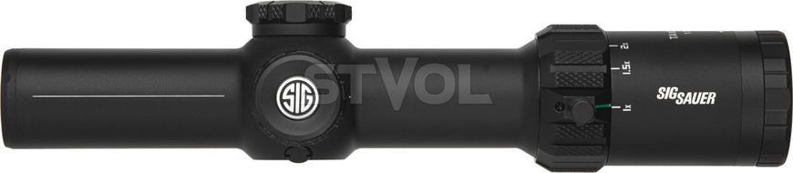 Приціл оптичний SIG Optics TANGO MSR 1-10X28MM, 34MM, SFP. Сітка MSR BDC10 з підсвіткою