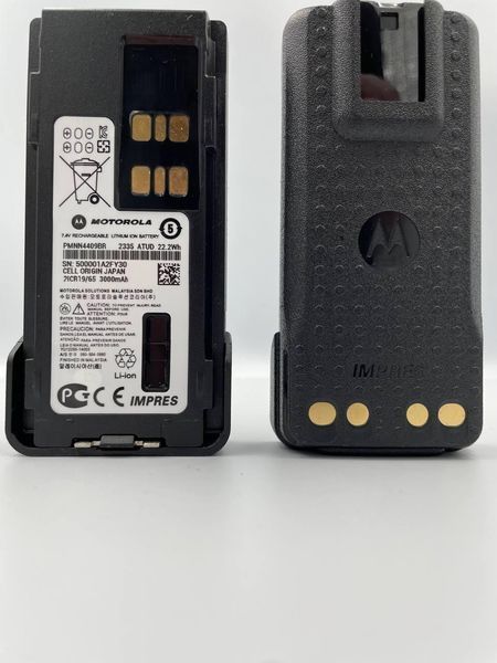 Акумулятор 3000 мА&middot;год для радіостанцій Motorola DP4400, DP4400e, DP4800, DP4800e з високою ємністю PMNN4543A