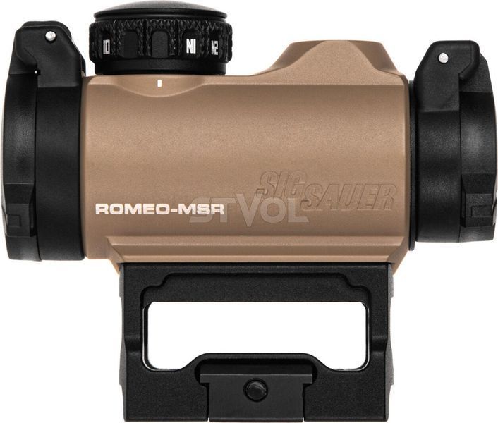Прибор коллиматорный SIG Optics ROMEO-MSR COMPACT RED DOT SIGHT, 1X20MM, 2 MOA RED DOT FDE