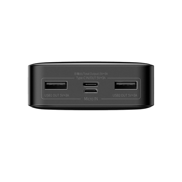 Внешний аккумулятор Baseus Bipow Digital Display 20000mAh 15W Черный (PPBD050101)