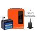 Anern AN-SCI-EVO-4200 + ДВА LiFePO4 аккумулятора 12V100AH Sorein Lithium Battery 12v 100 AH BV-001287 фото